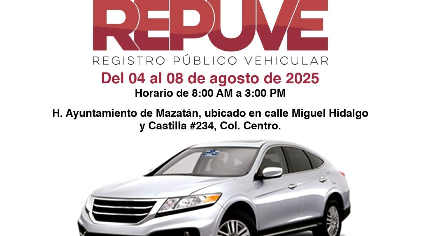 Reactiva Gobierno de Sonora recorrido de Repuve por municipios